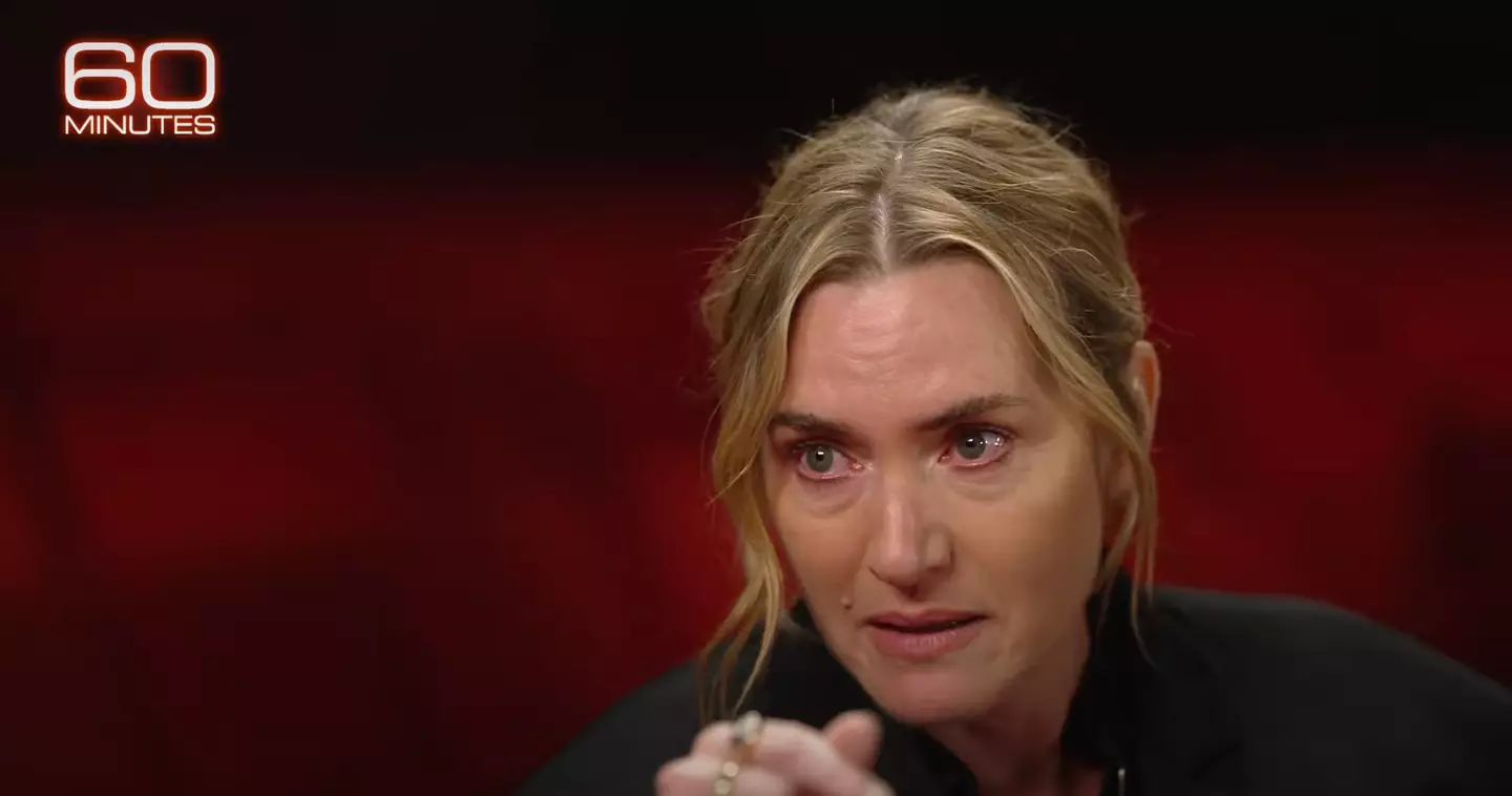 The actress broke down in tears when recalling the abuse she endured (60 Minutes/YouTube)