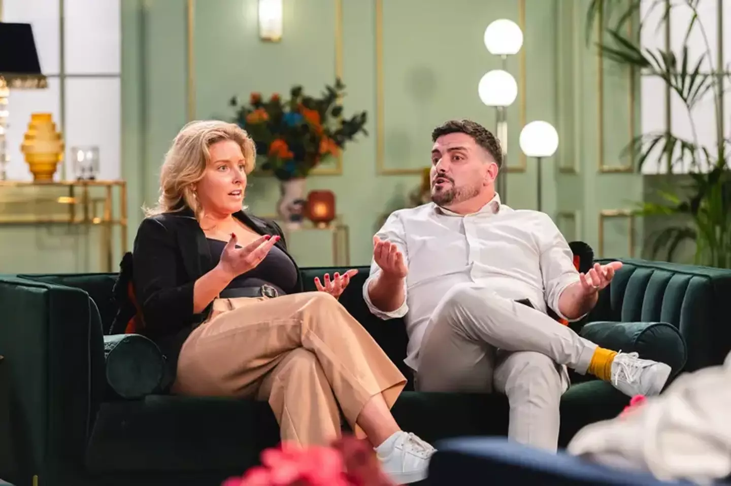 Emma and Caspar quit the show last night (Channel 4)
