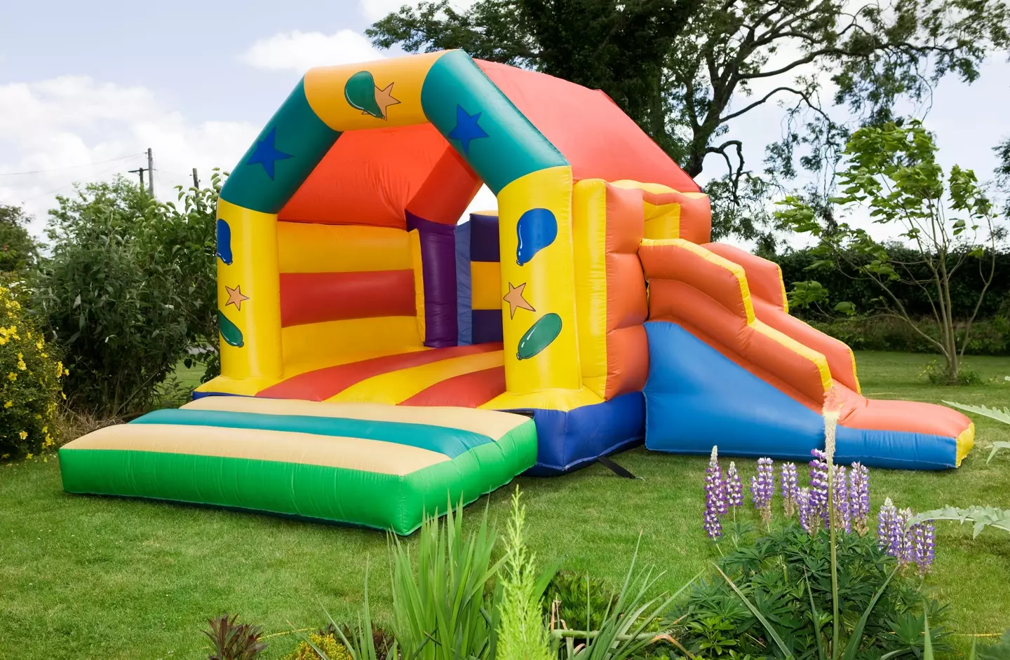 Bounce houses are no stranger to freak accidents. (Getty Stock Image)
