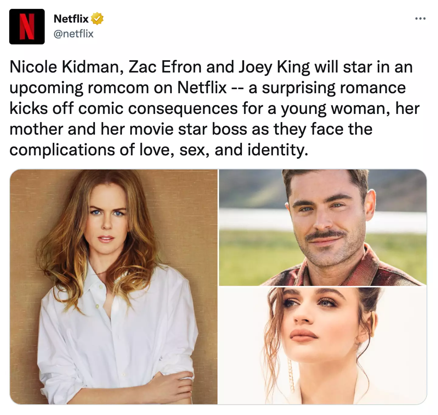A Family Affair is set to arrive on Netflix in 2023.
