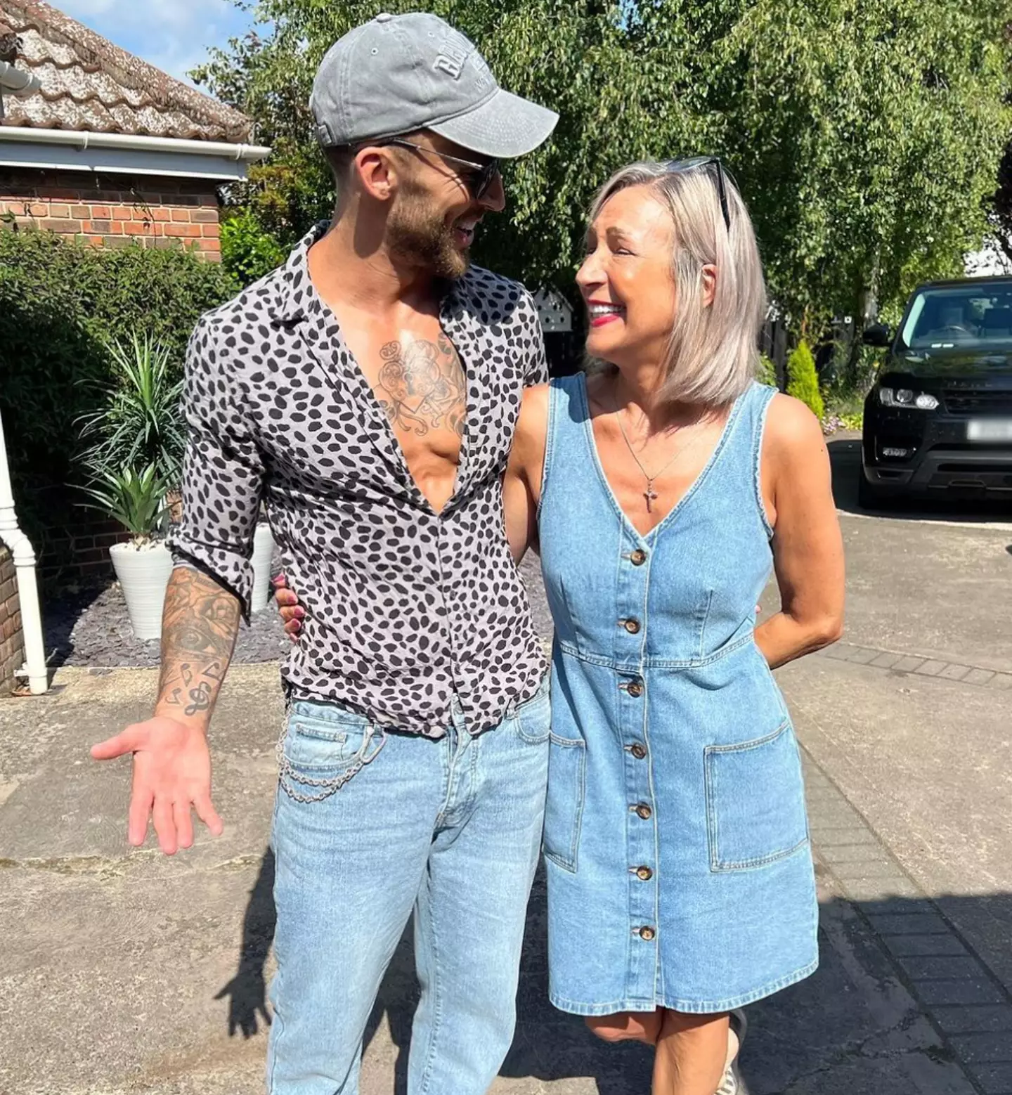 Jake and his mum.