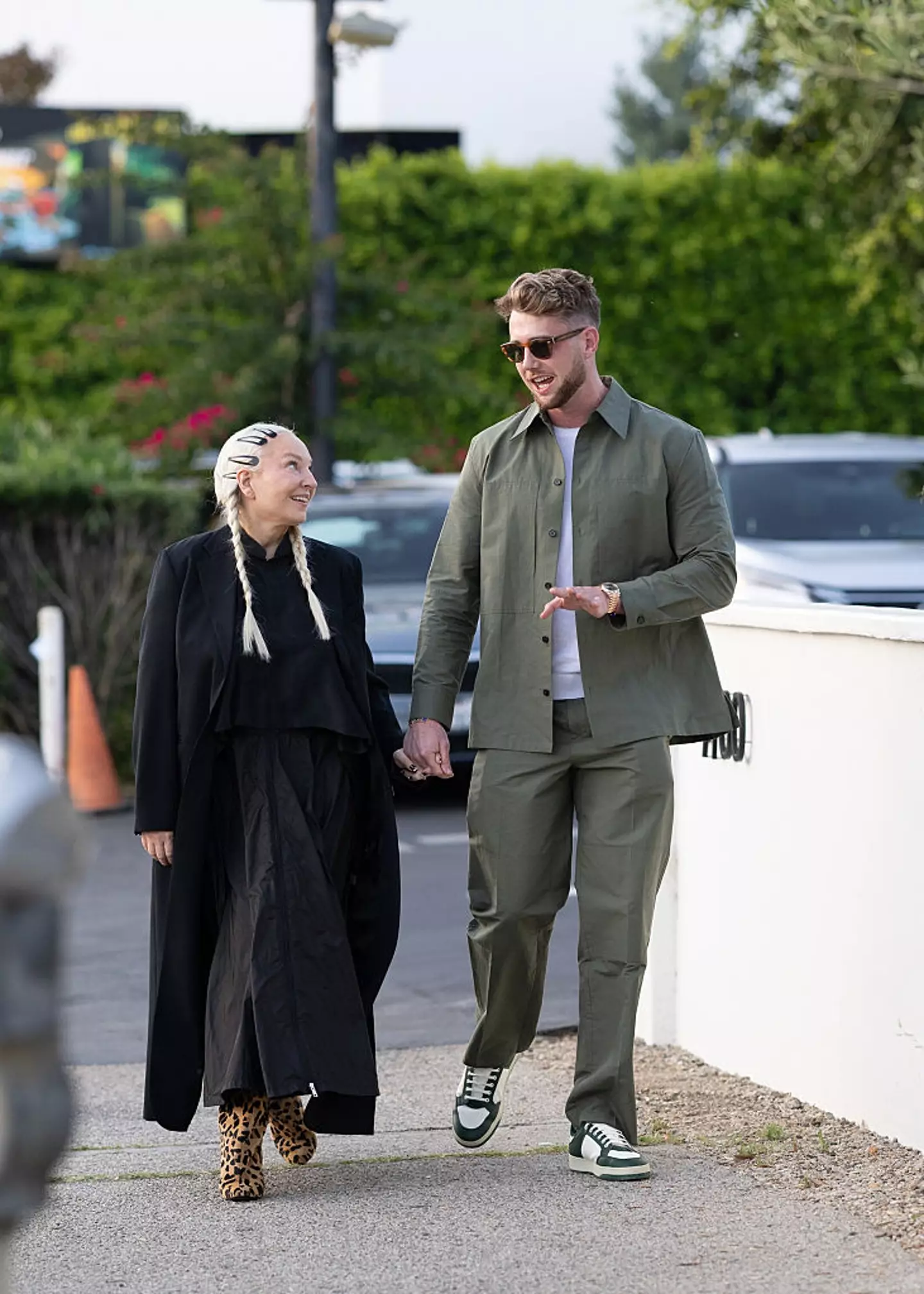 Fans were seriously confused by the 'random' pairing (Rachpoot/Bauer-Griffin / Contributor / Getty Images)