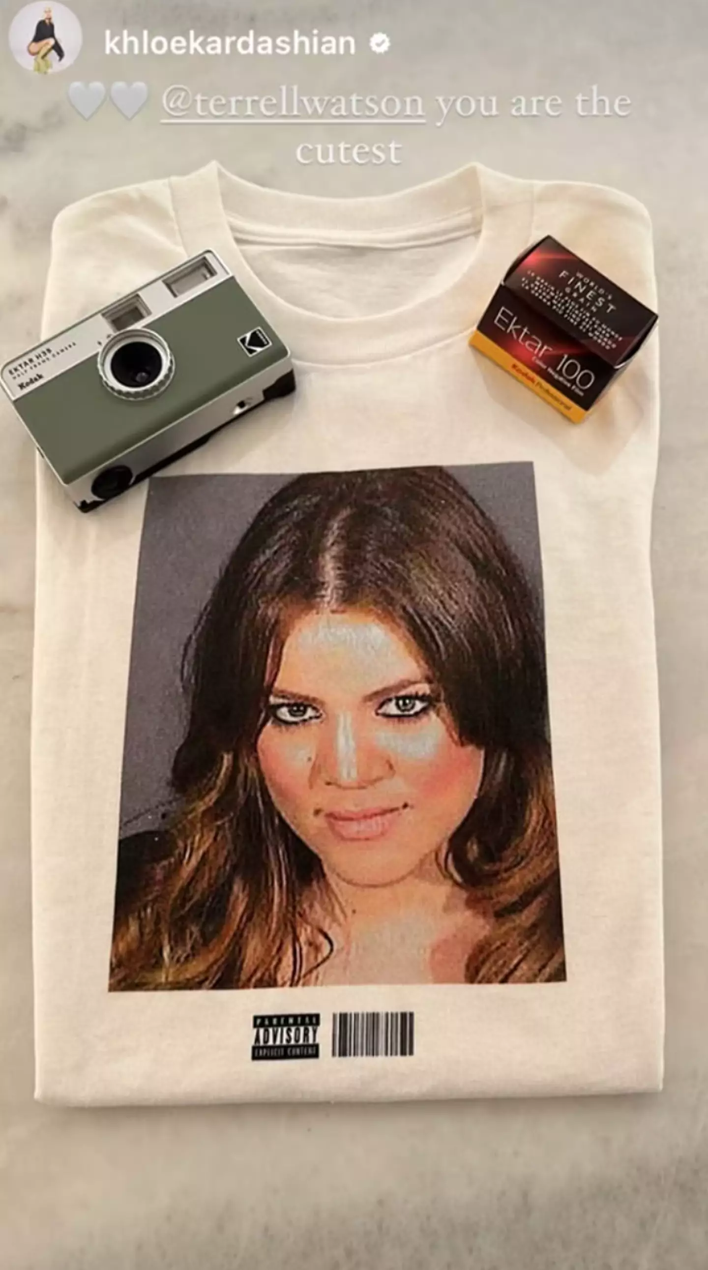 Another of Kardashian's presents.