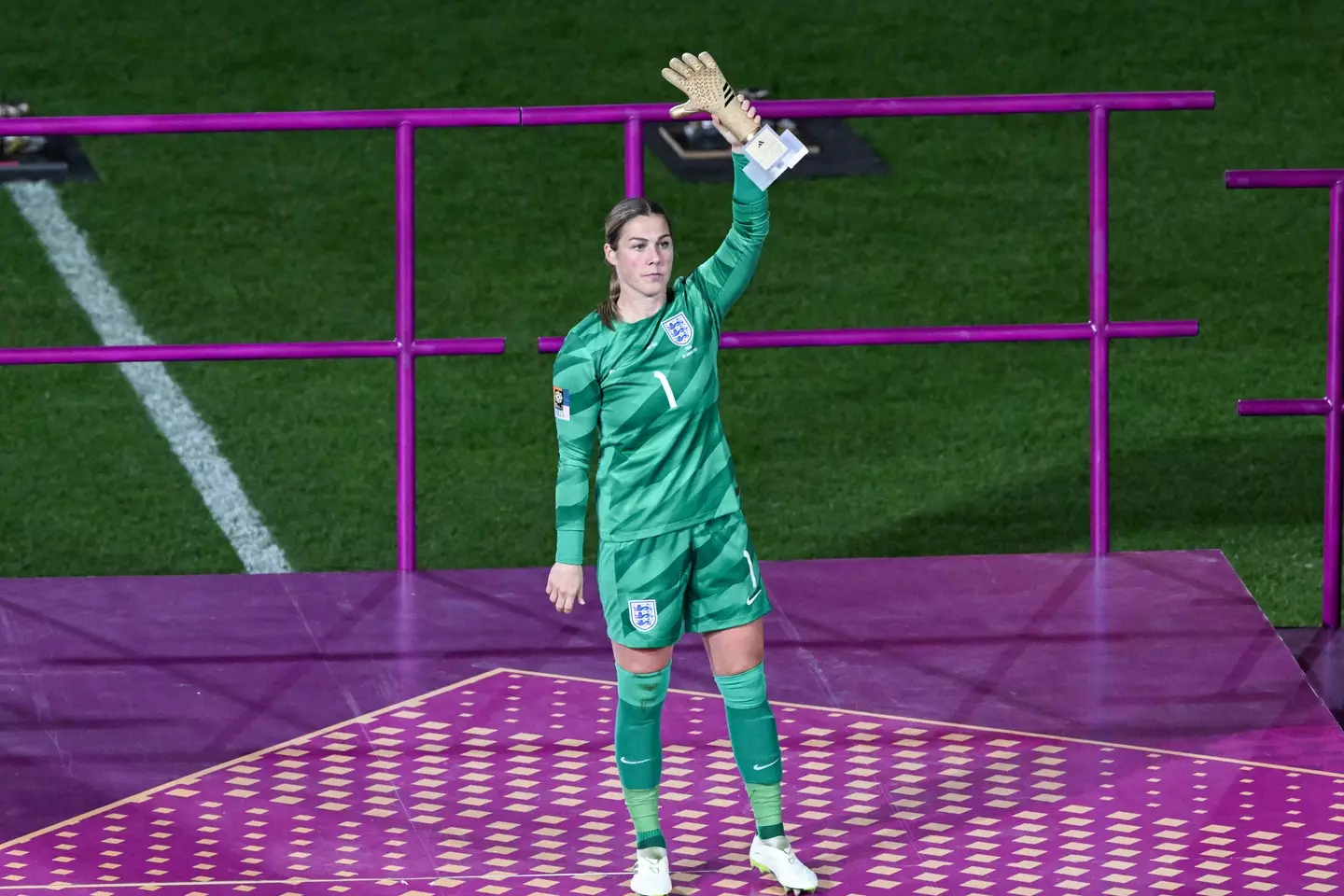 Mary Earps won the golden glove at the World Cup.