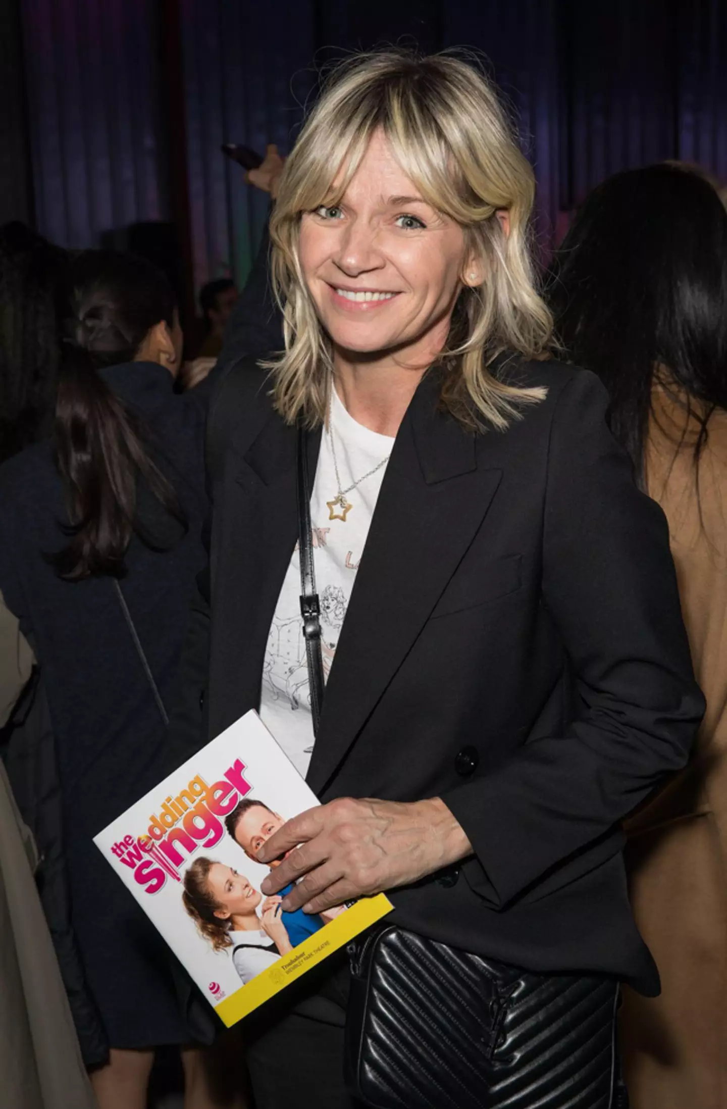 Zoe Ball is bed-bound, so she will not be at the concert.