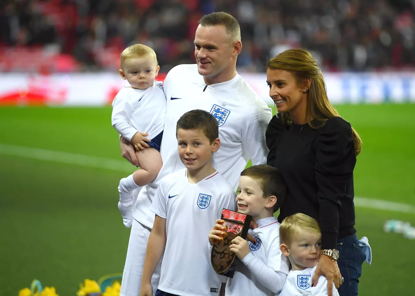 The couple share four sons (Mike Hewitt/Getty Images)