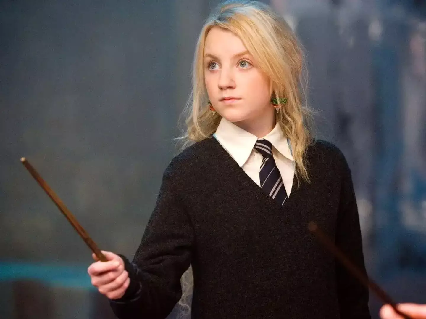 Evanna Lynch portrayed Luna Lovegood in the Harry Potter franchise. (Warner Bros.)