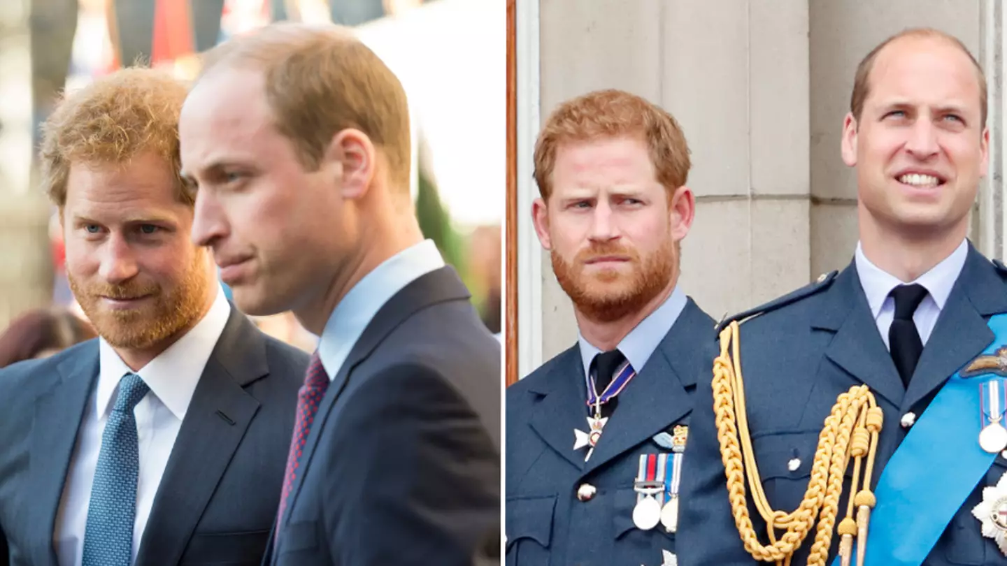 Prince Harry and Prince William secretly reunite at family funeral