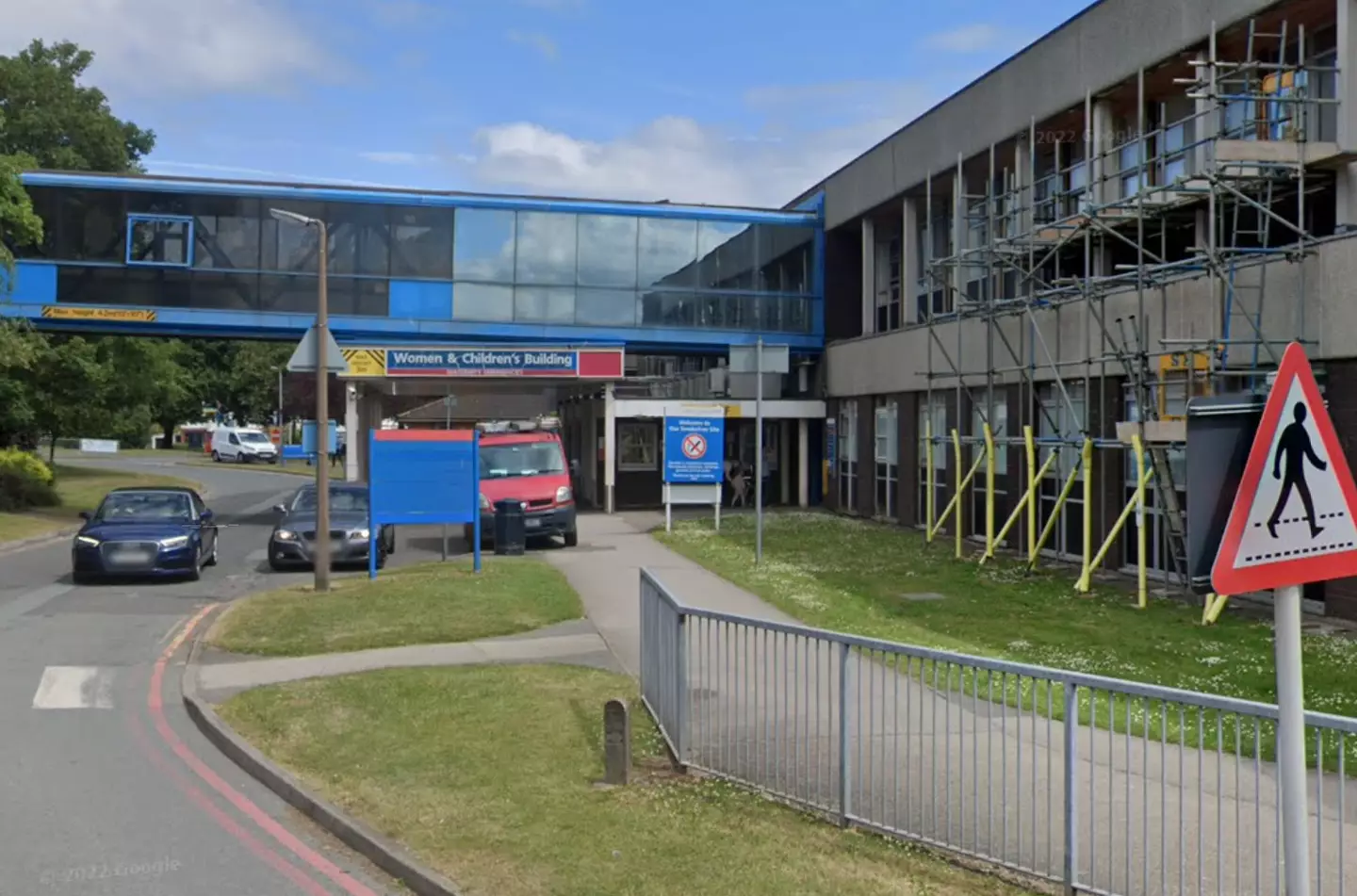 Countess of Chester Hospital's Women and Children's building.