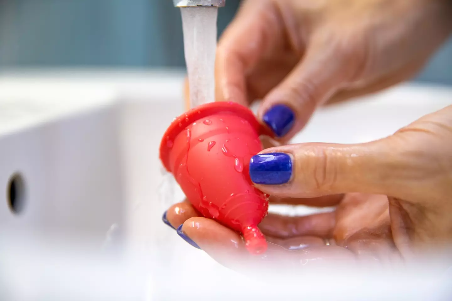 Some people with periods free bleed as a response to toxic shock syndrome (Getty Stock Image)
