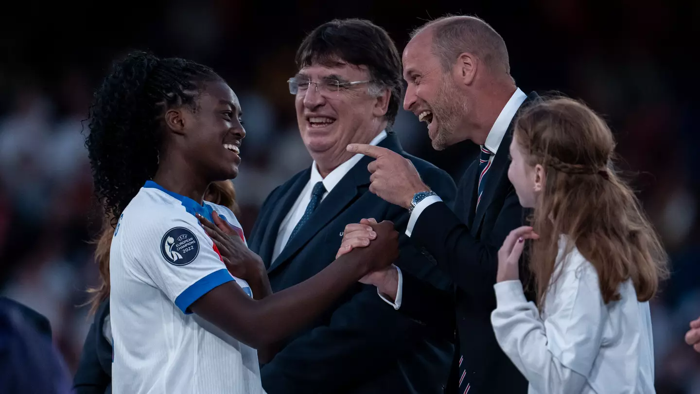 Mystery girl spotted with Prince William at Euros and people are confused