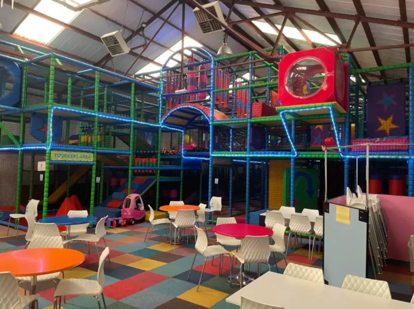 The children's play area hit out at the 'irresponsible' parents online. Credit Facebook/Tumbles Play Place