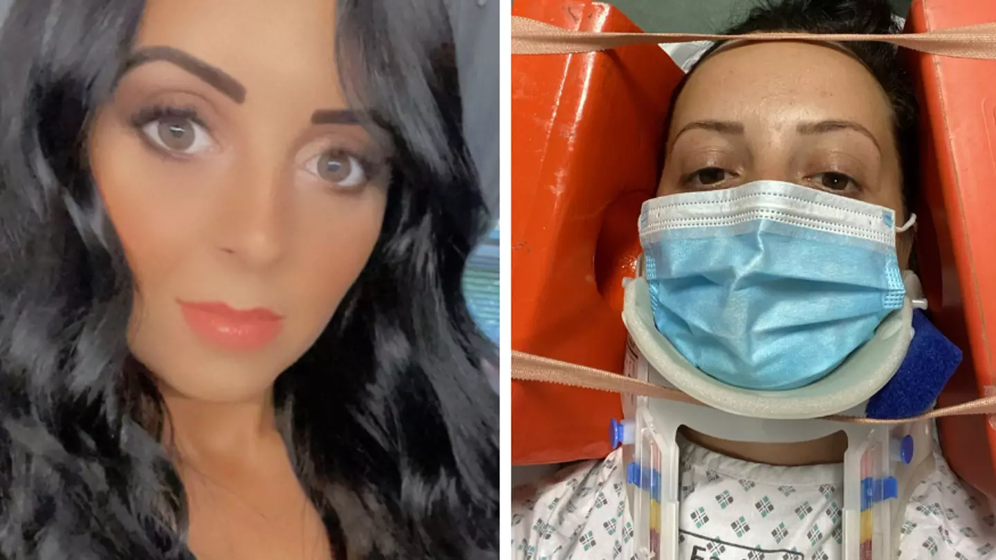 Mum's 'life has been ruined' after being hit in the head by runaway trolley leaving her with brain disorder