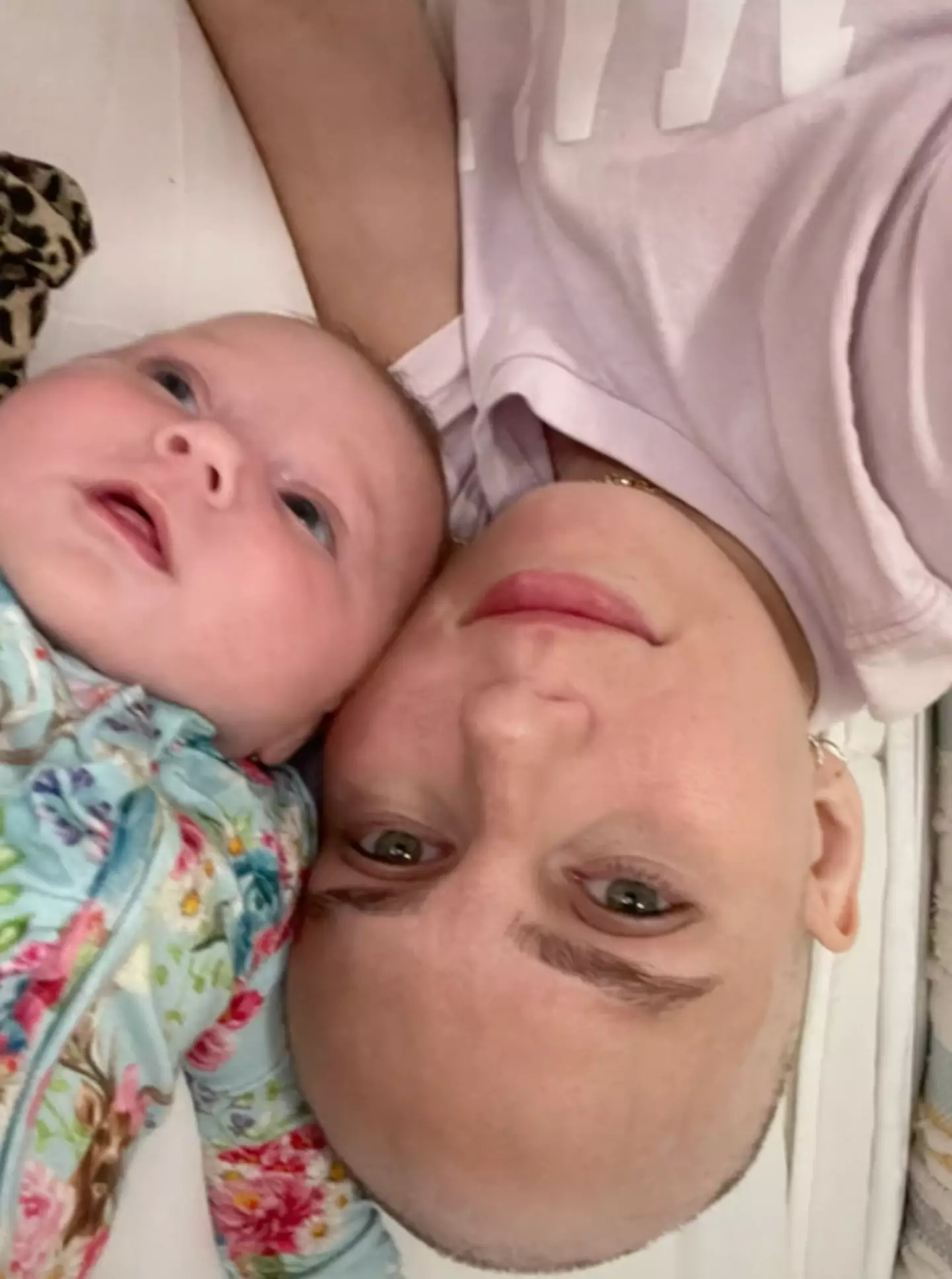 Lindsey's newborn daughter has helped her to not give up.
