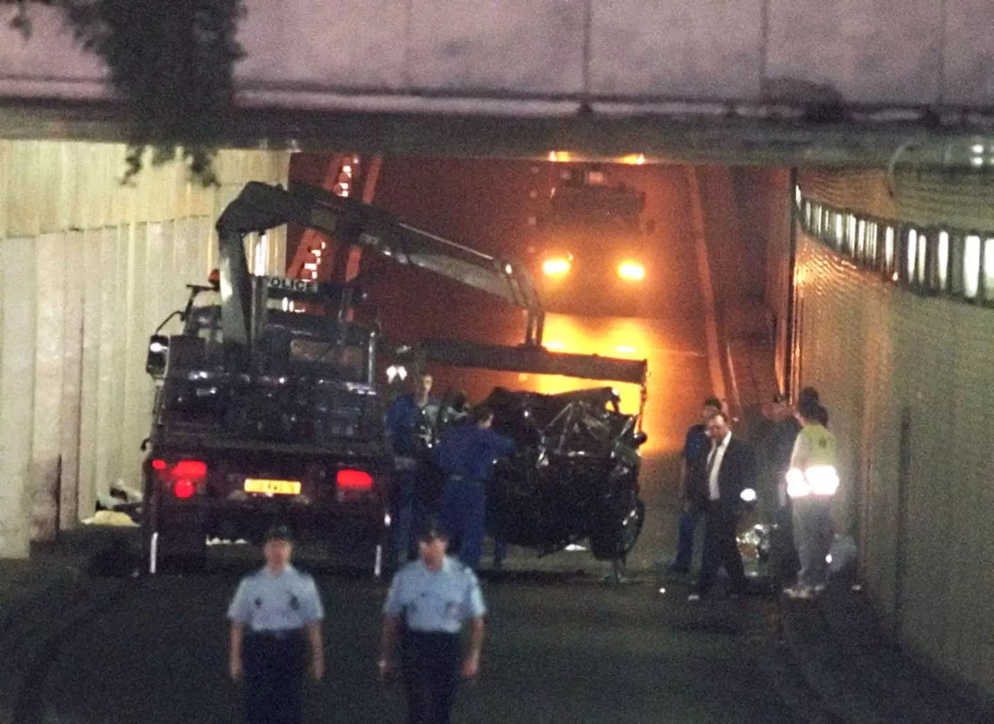 The car lost control in the tunnel and resulted in the death of Diana and two other people. ( PIERRE BOUSSEL/AFP via Getty Images)