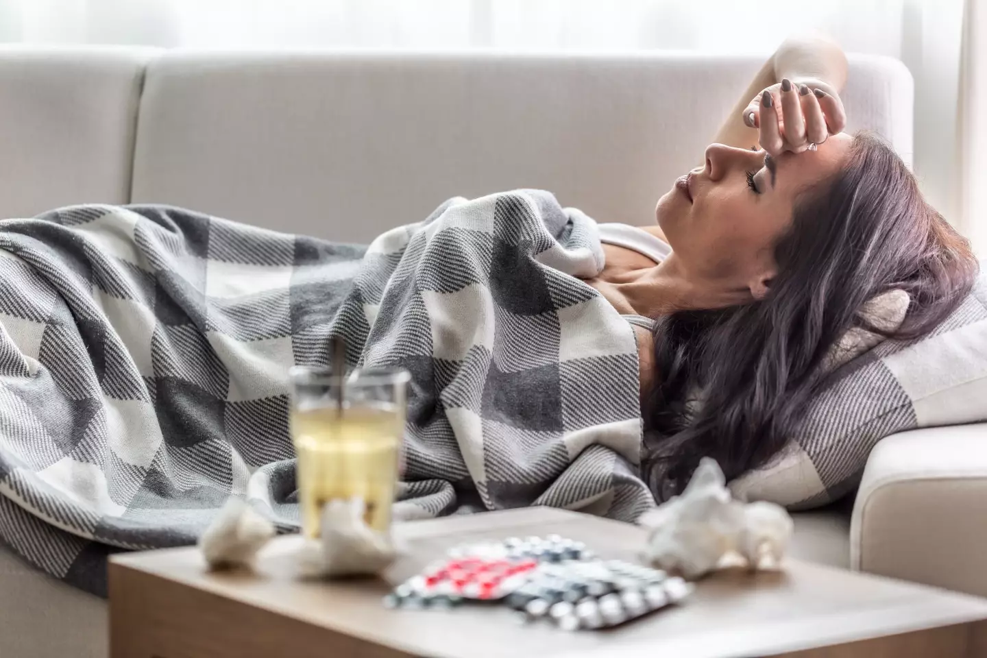 A weakened immune system can be caused by poor gut health. (SimpleImages/Getty)