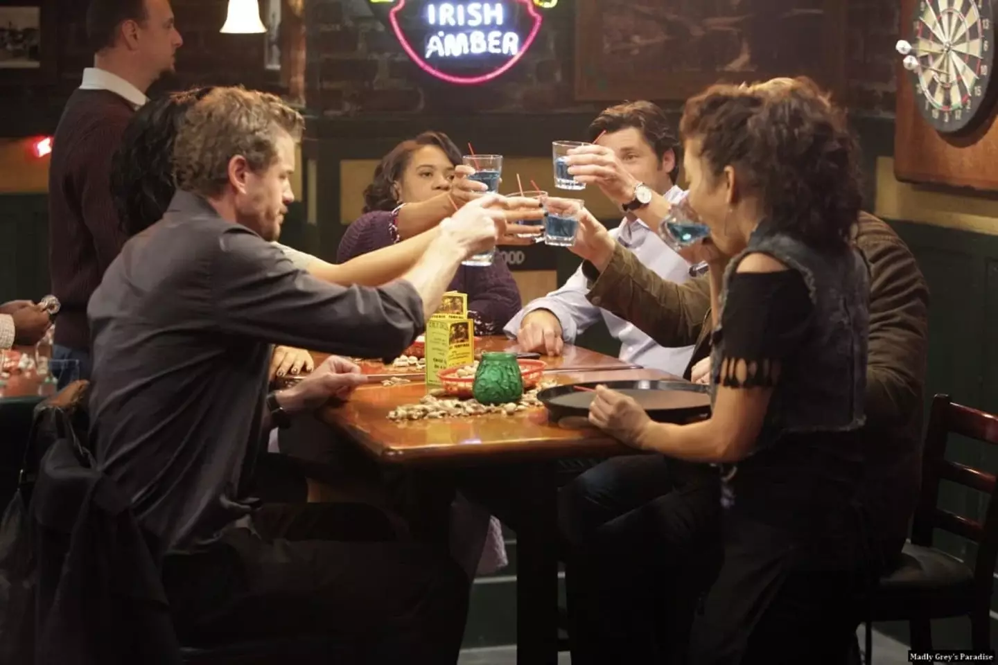 Joe's Emerald City Bar was the go-to hangout place for many of the hospital employees (ABC)