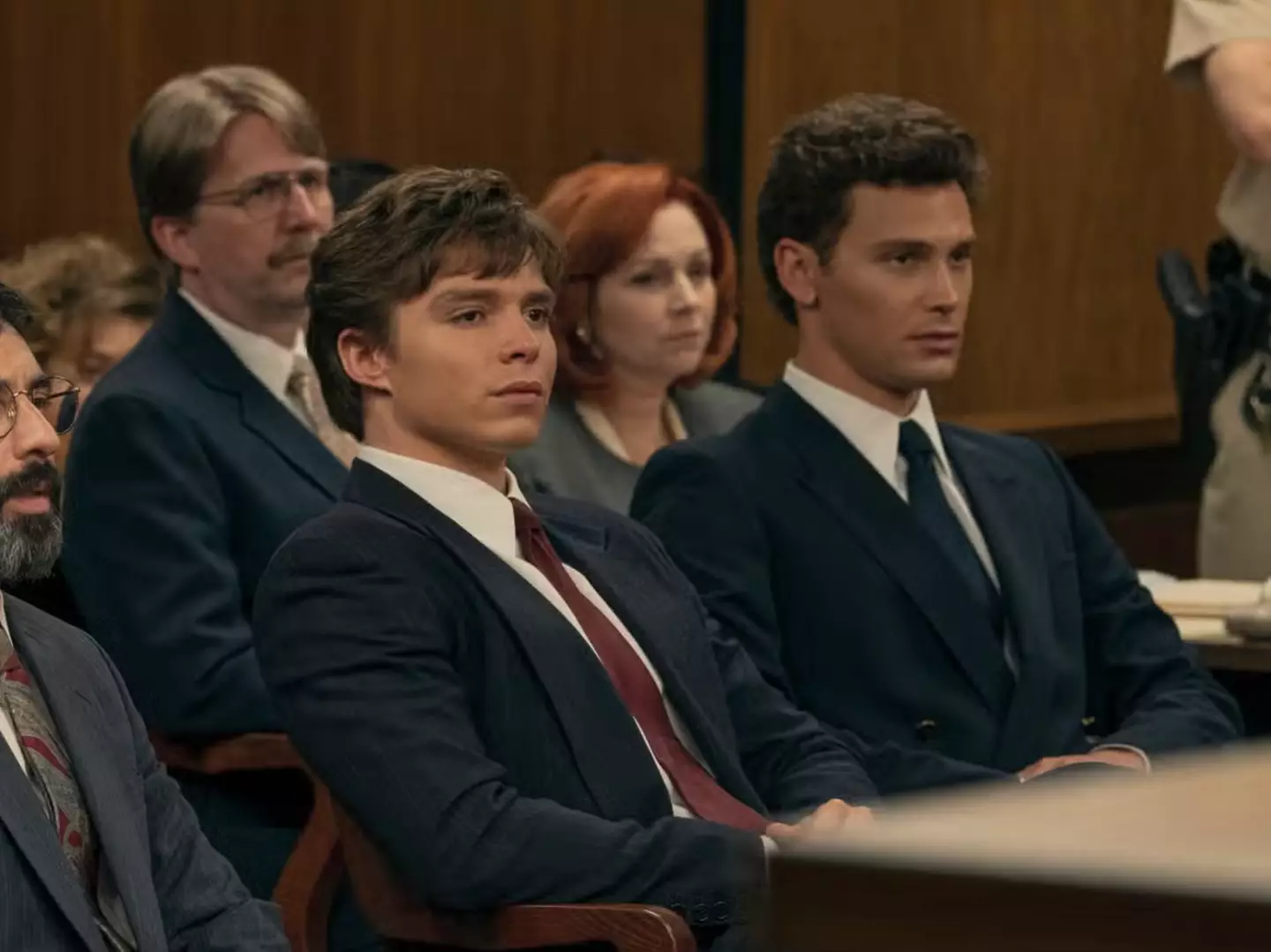 Cooper Koch and Nicholas Alexander Chavez as Erik and Lyle Menendez (Netflix)