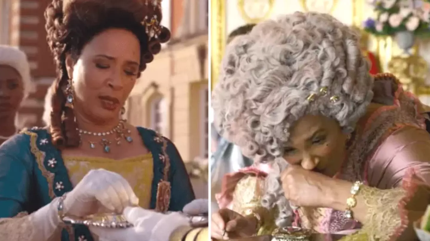 Here's What Queen Charlotte Is Really Sniffing In Bridgerton