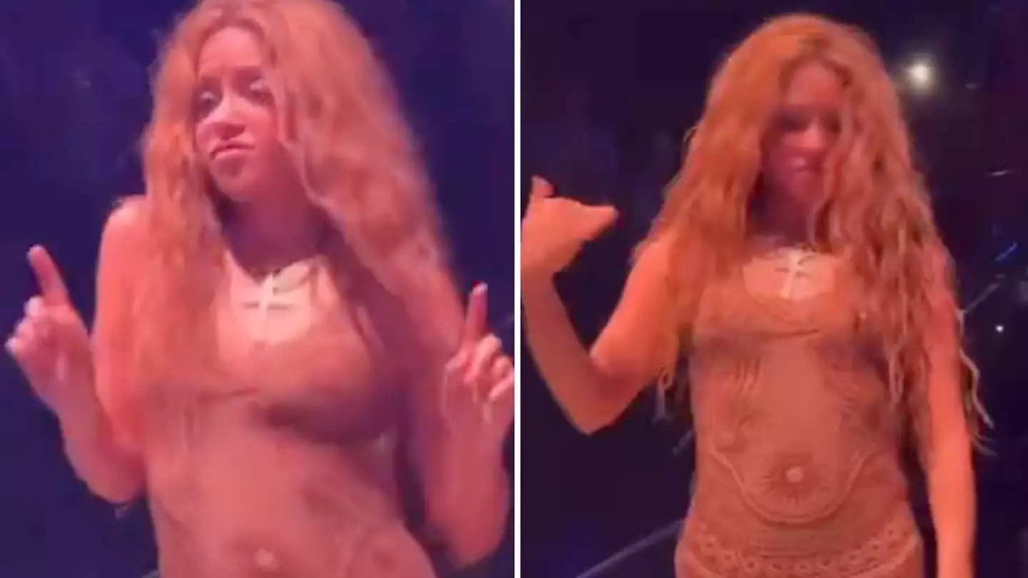 Shakira walks off stage after noticing fan ‘filming up her dress’ during performance