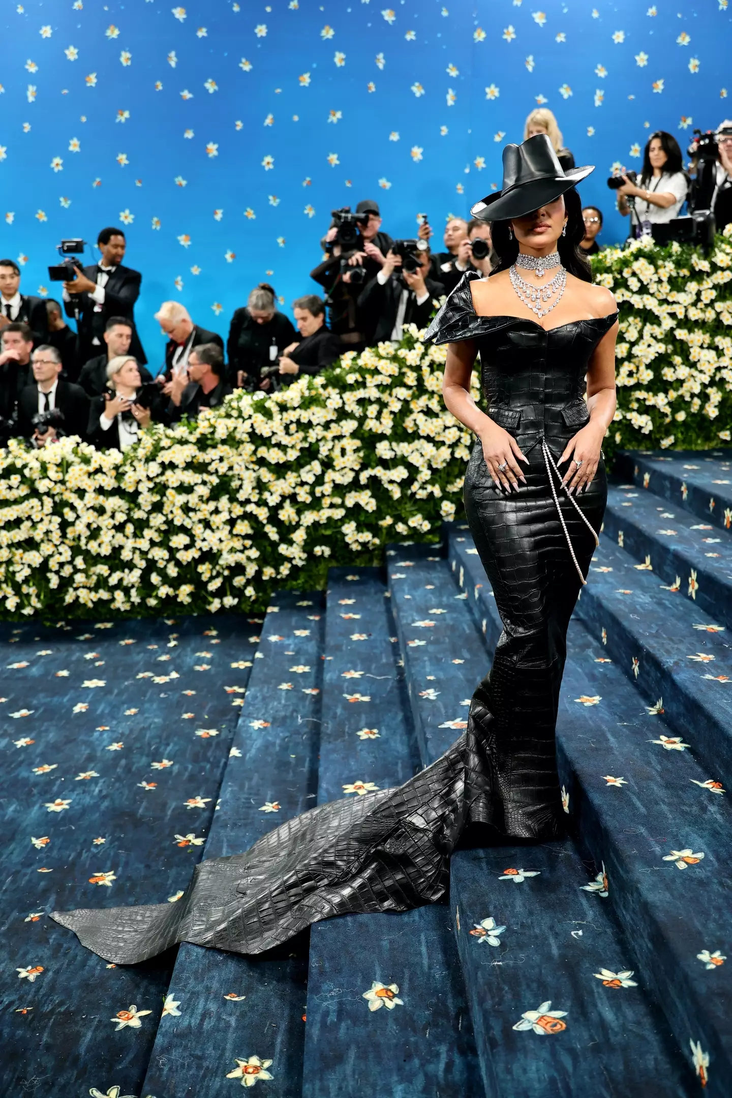 Kim Kardashian wowed in a Chrome Hearts ensemble at the Met Gala this year (Theo Wargo/FilmMagic / Getty Images)