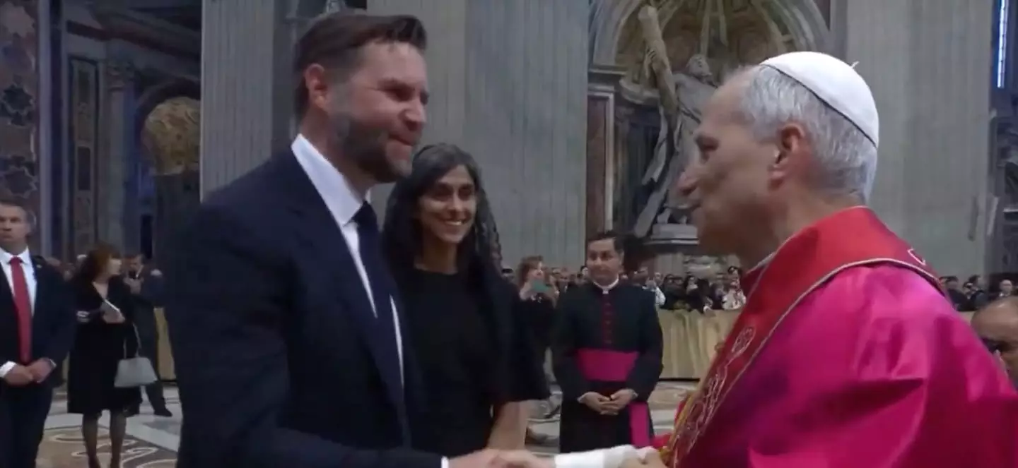 Protocol requires guests to kiss the papal ring (Vatican Media)