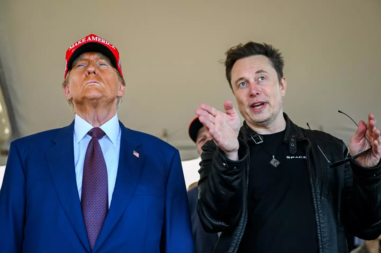 Trump previously encouraged Musk to set a date for the rescue mission (MIGUEL J. RODRIGUEZ CARRILLO/AFP via Getty Images)