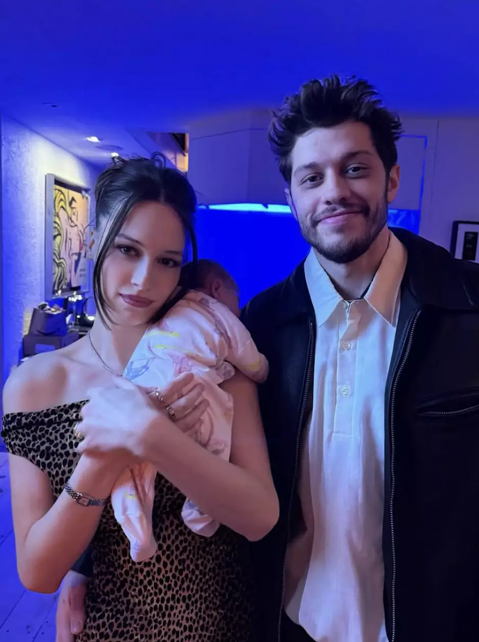 Pete Davidson and Elsie Hewitt welcomed their first child together last month (Instagram/@elsie)