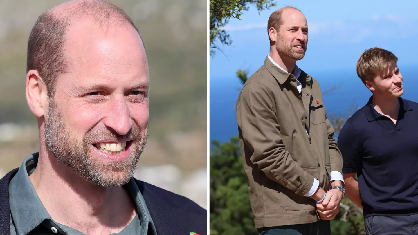 Royal fans spot Prince William's heartwarming accessory as he spends time away from his children