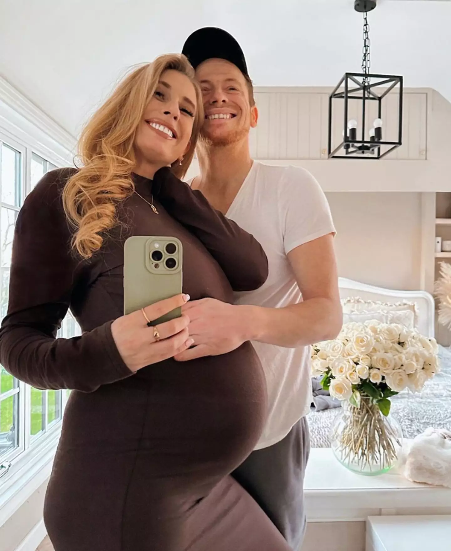 Stacey and Joe are expecting a baby girl.