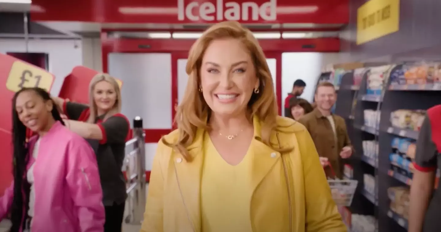 The This Morning presenter unveiled the supermarket's new slogan in their latest ad (