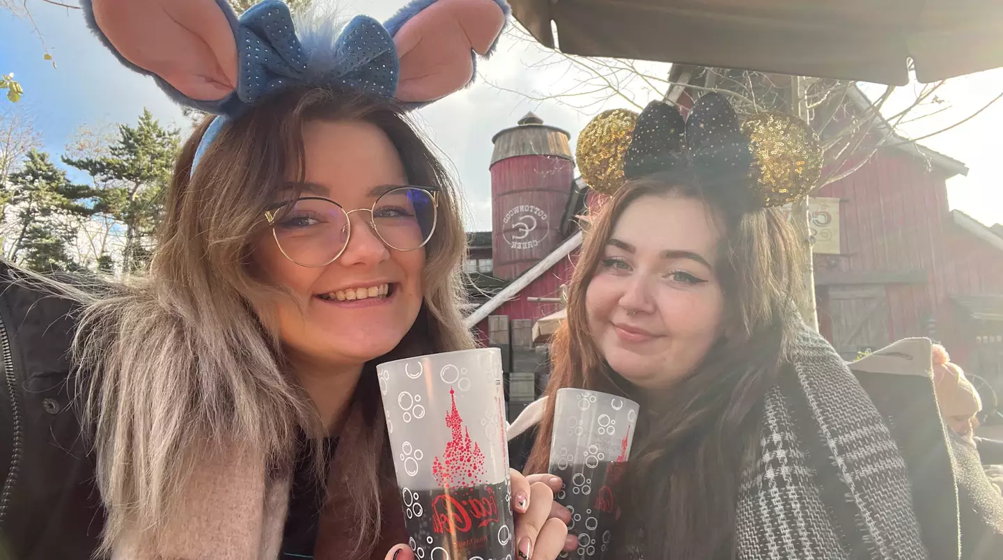 She went to Disneyland Paris during the city break.