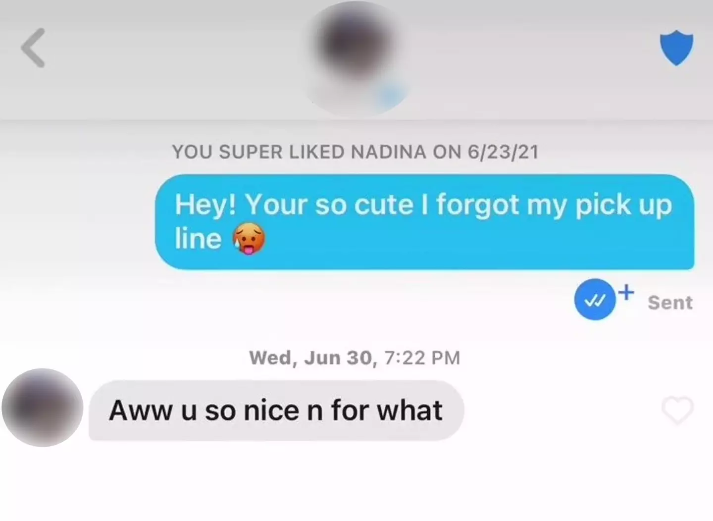Haley shared her ex's embarrassing texts too (