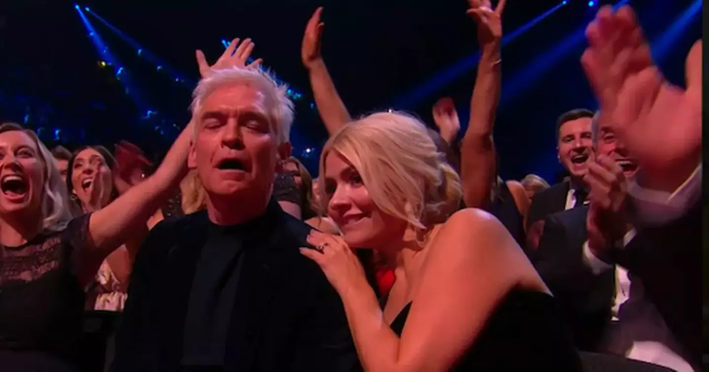 Holly Willoughby and Phillip Schofield were booed at the National Television Awards.