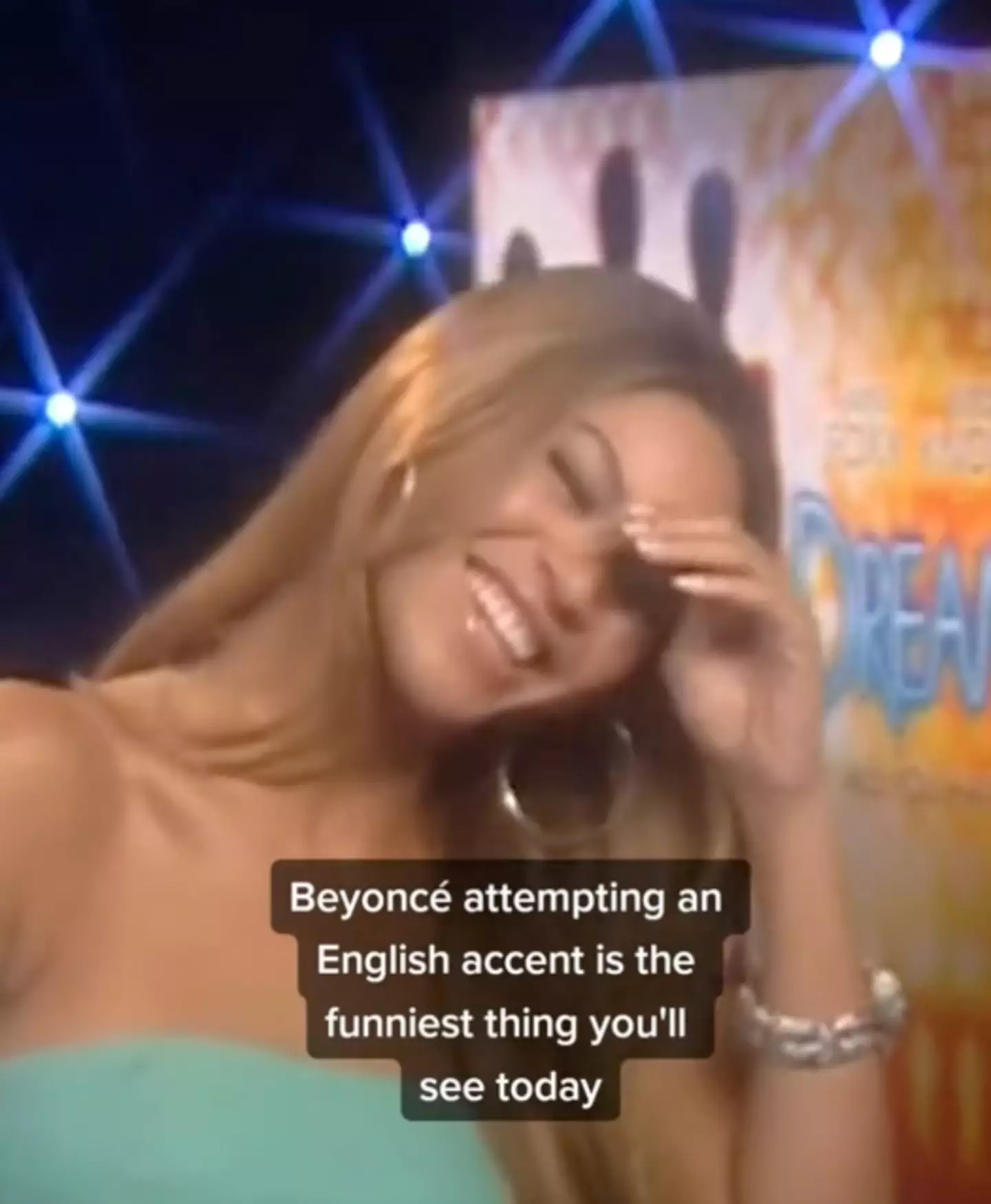 Even Bey couldn’t help but laugh at her attempt.