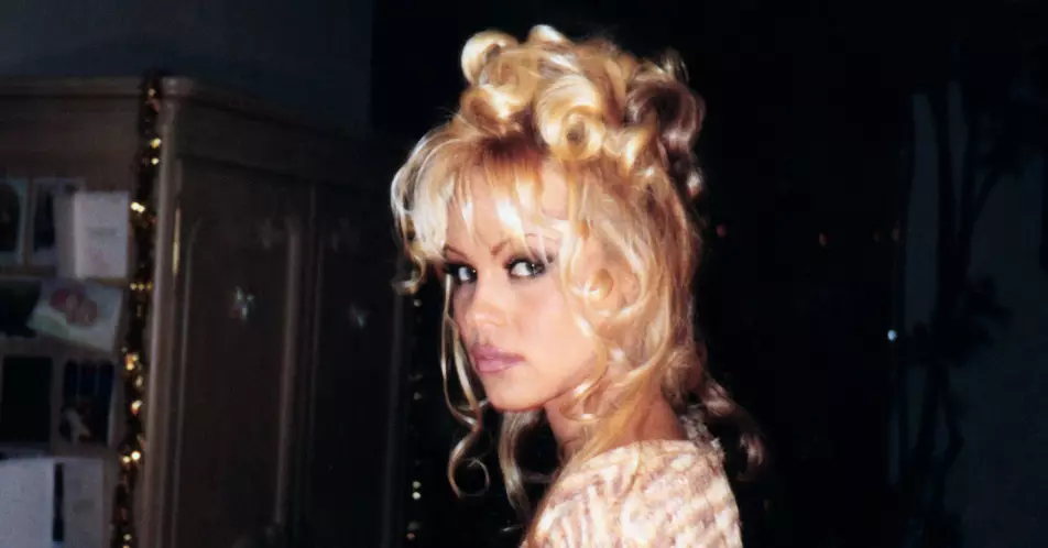 Pamela Anderson has claimed that Tim Allen flashed her.