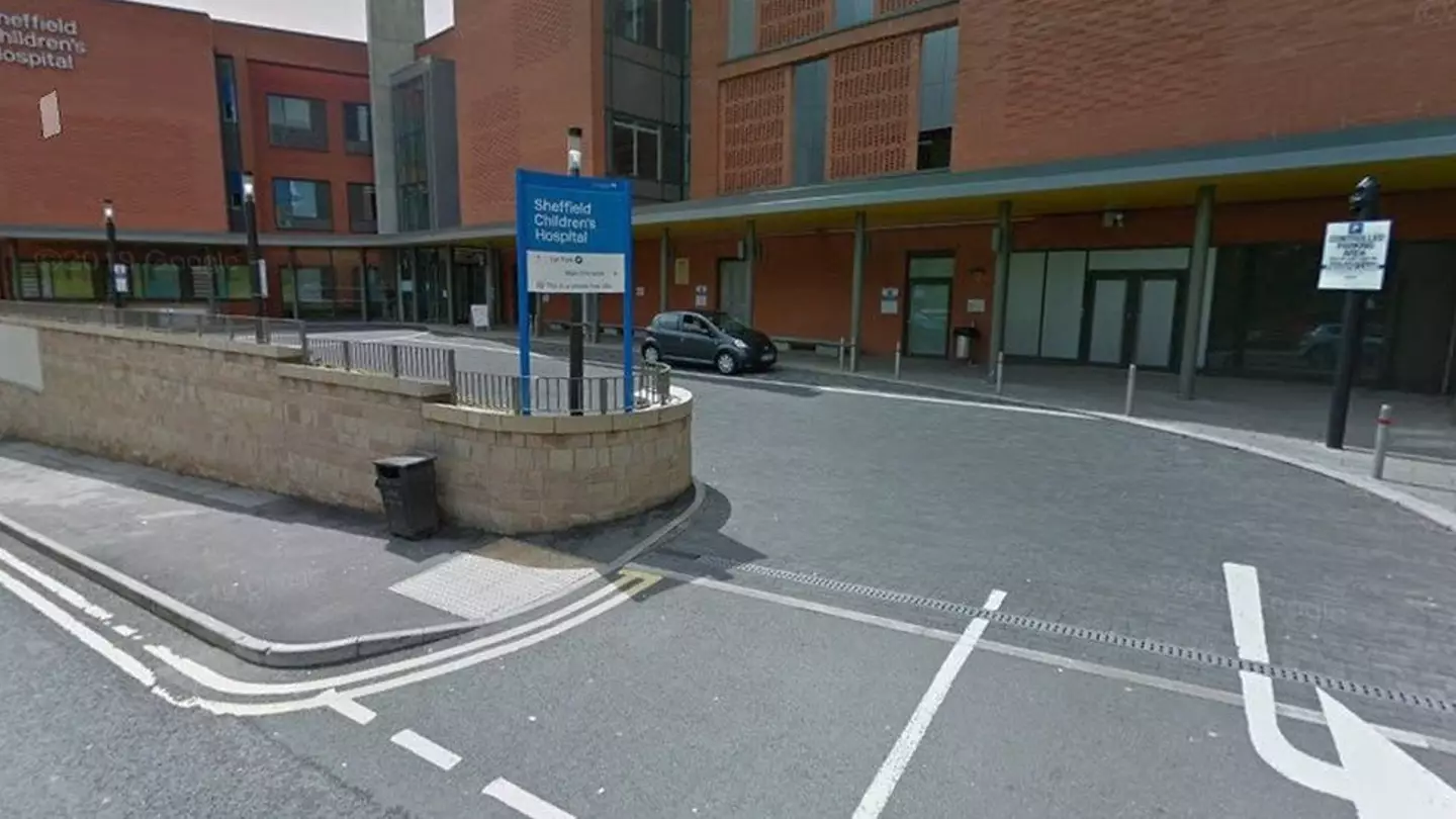 Sheffield Children's Hospital is the subject of the complaint.