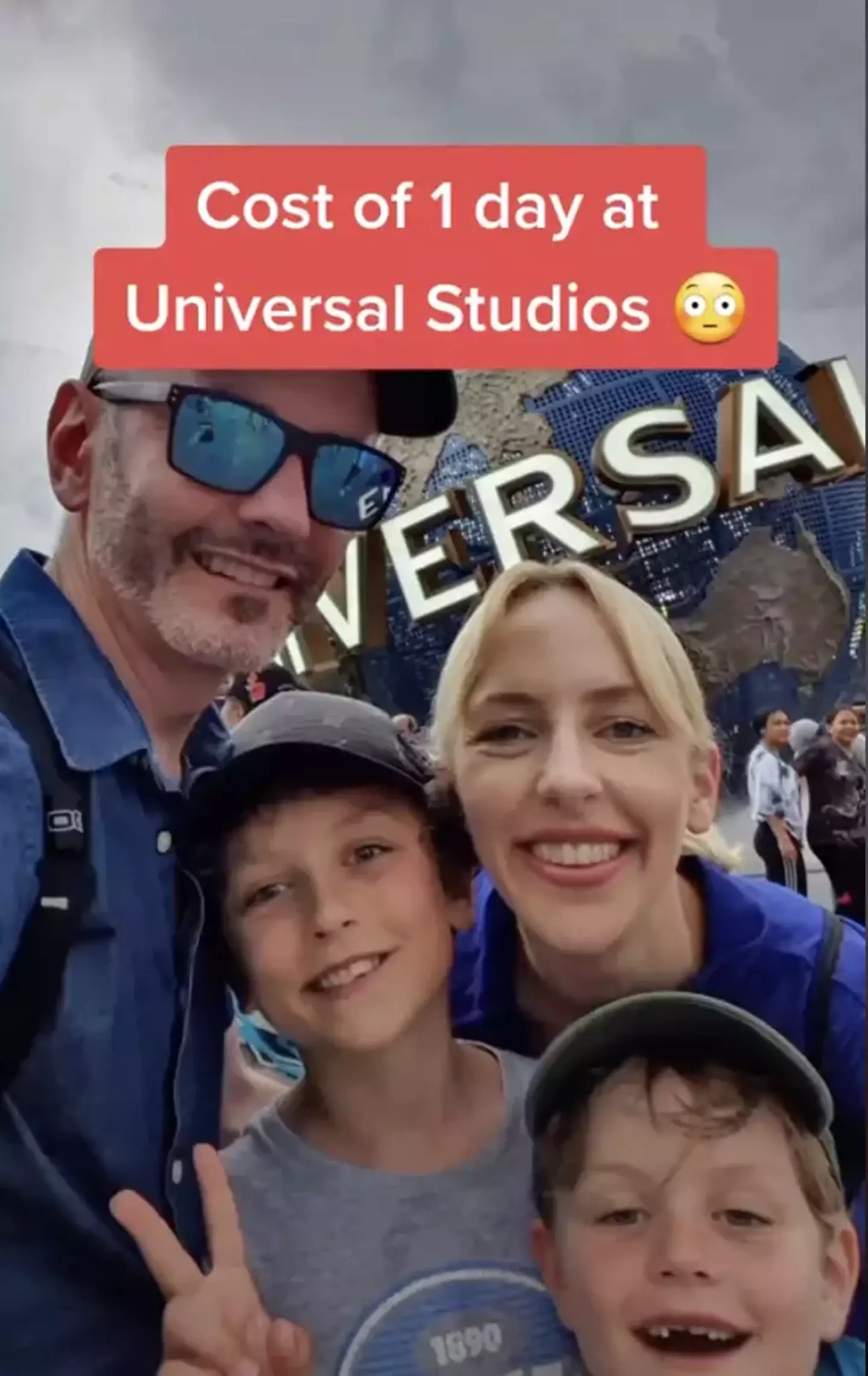 This family spent over $1,000 on just one day at Universal Studios.