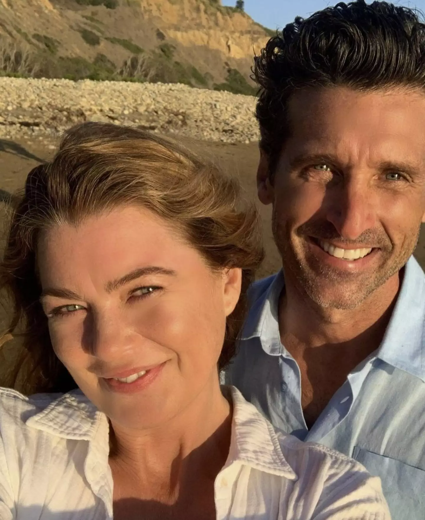 Ellen Pompeo's character had a major storyline with Patrick Dempsey's (Instagram/@ellenpompeo)