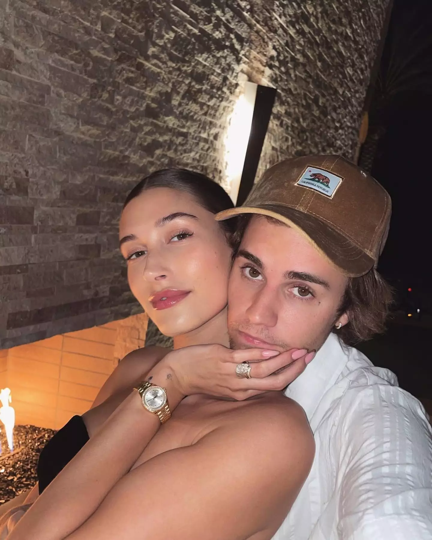 Justin Bieber's definition of cheating has left people confused (Instagram/@haileybieber)