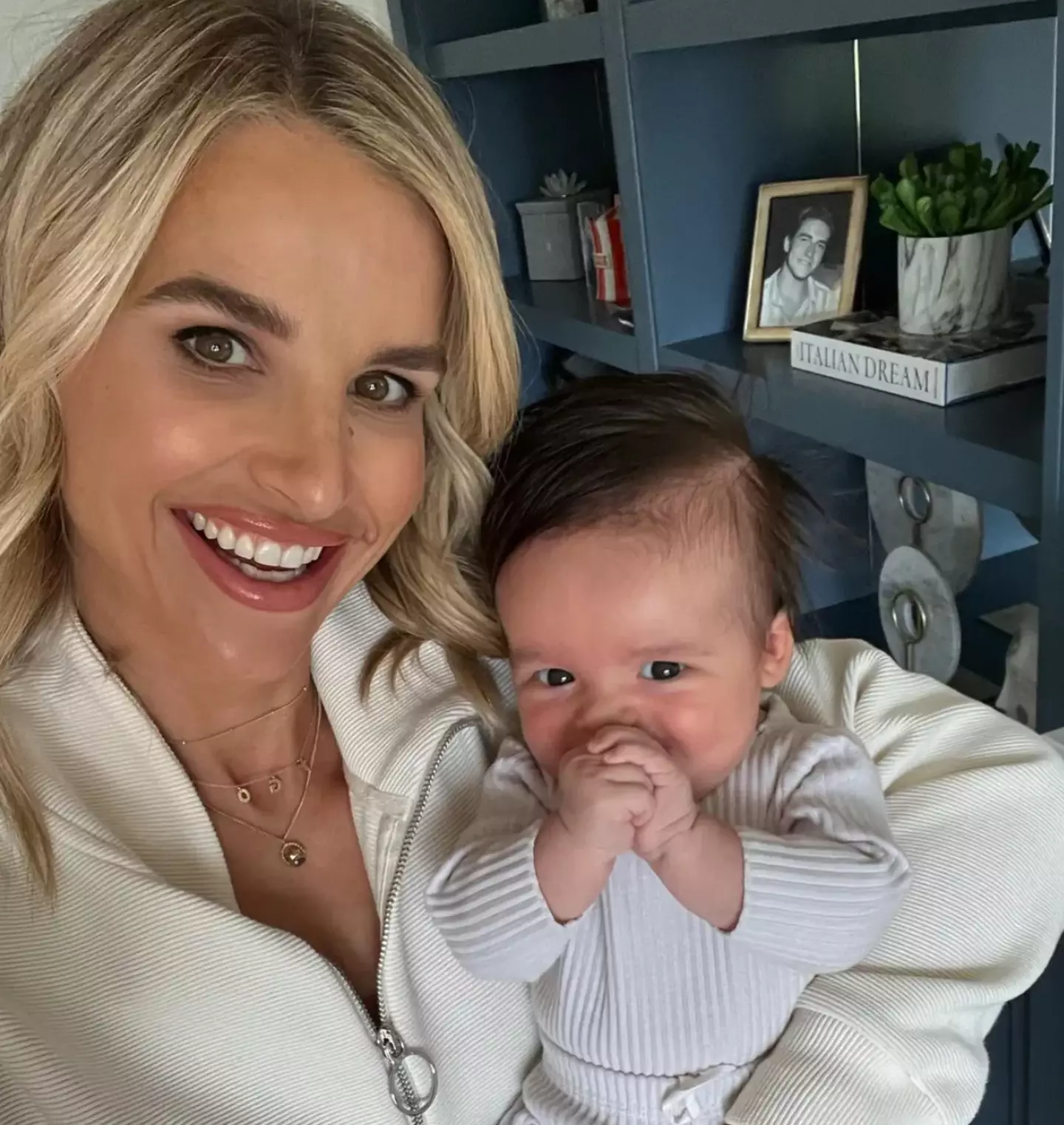 Vogue Williams has hit back at a troll on social media who called her baby son Otto 'ugly'.