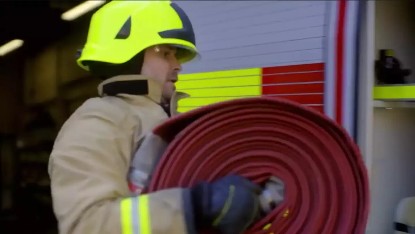 Luke is a fireman from Cardiff (