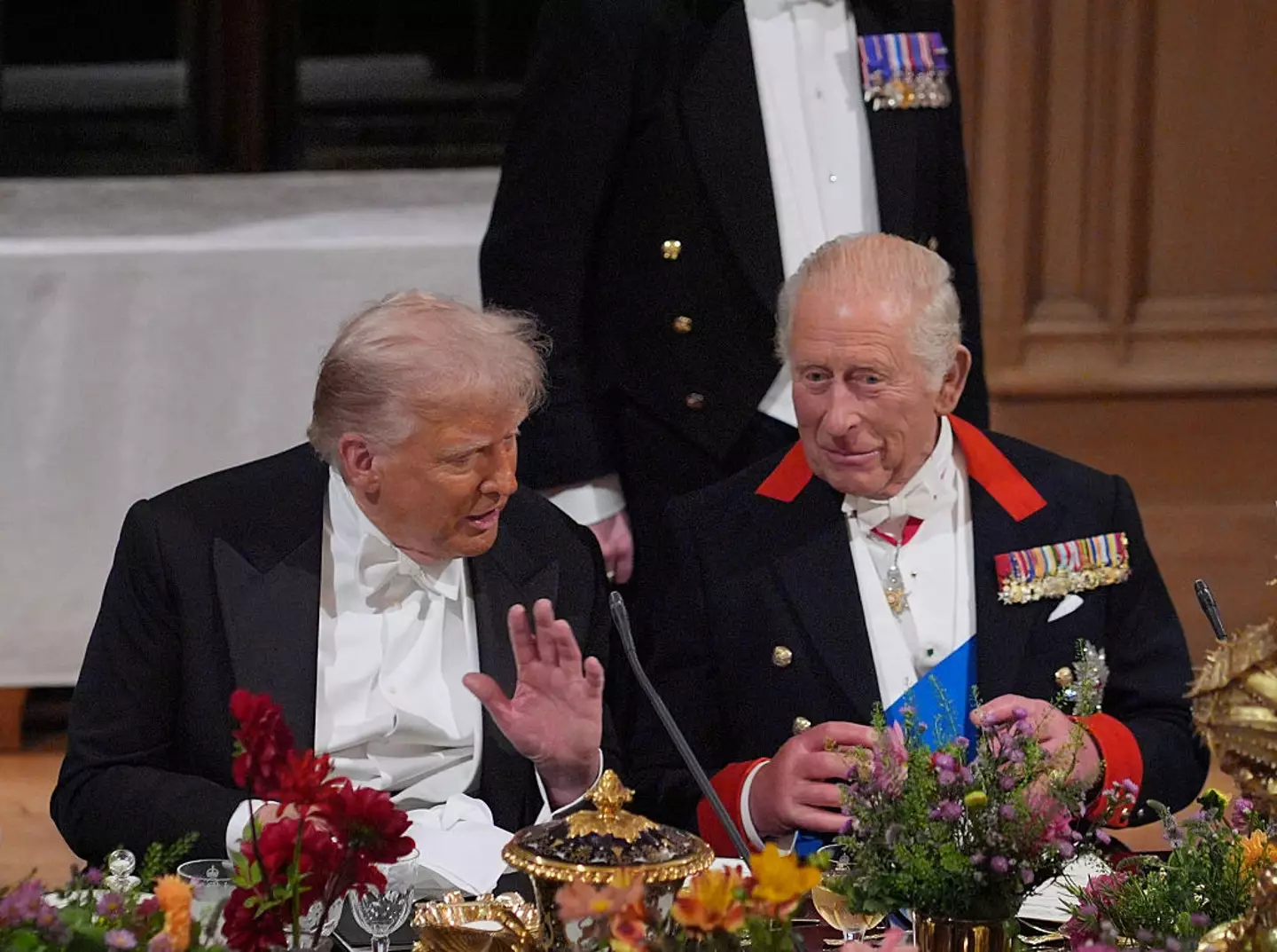 A new photo of Donald Trump and King Charles has got everyone saying the same thing (WPA Pool/Getty Images)