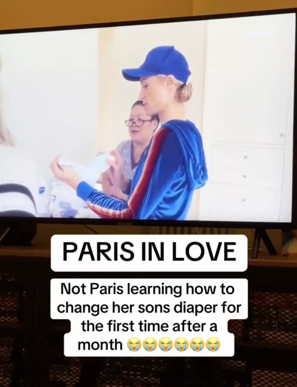 Paris admitted she felt 'scared'.