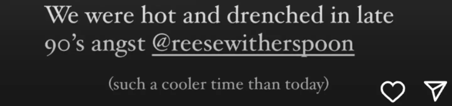 Ryan's declaration came somewhat out of the blue. (Instagram/@ryanphillippe)