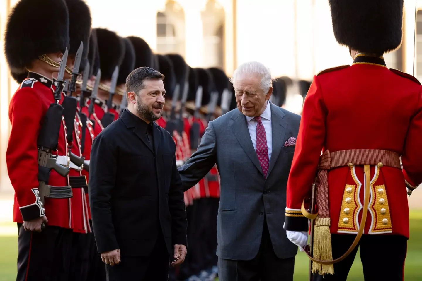Charles hosted Zelenskyy at Windsor Palace (Aaron Chown - Pool/Getty Images)