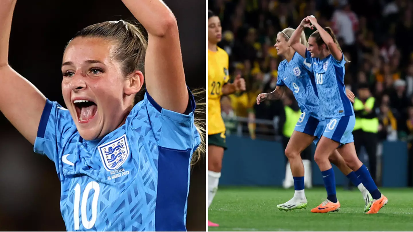 Viewers spot England star Ella Toone’s heart-warming goal celebration gesture during semi-final win