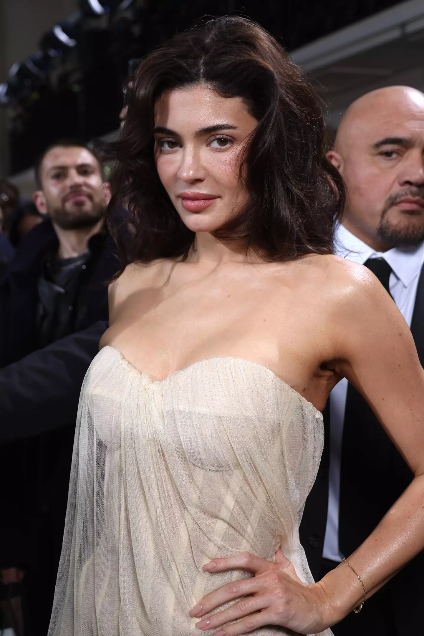 Kylie Jenner at Paris Fashion Week. (Pascal Le Segretain/Getty Images)