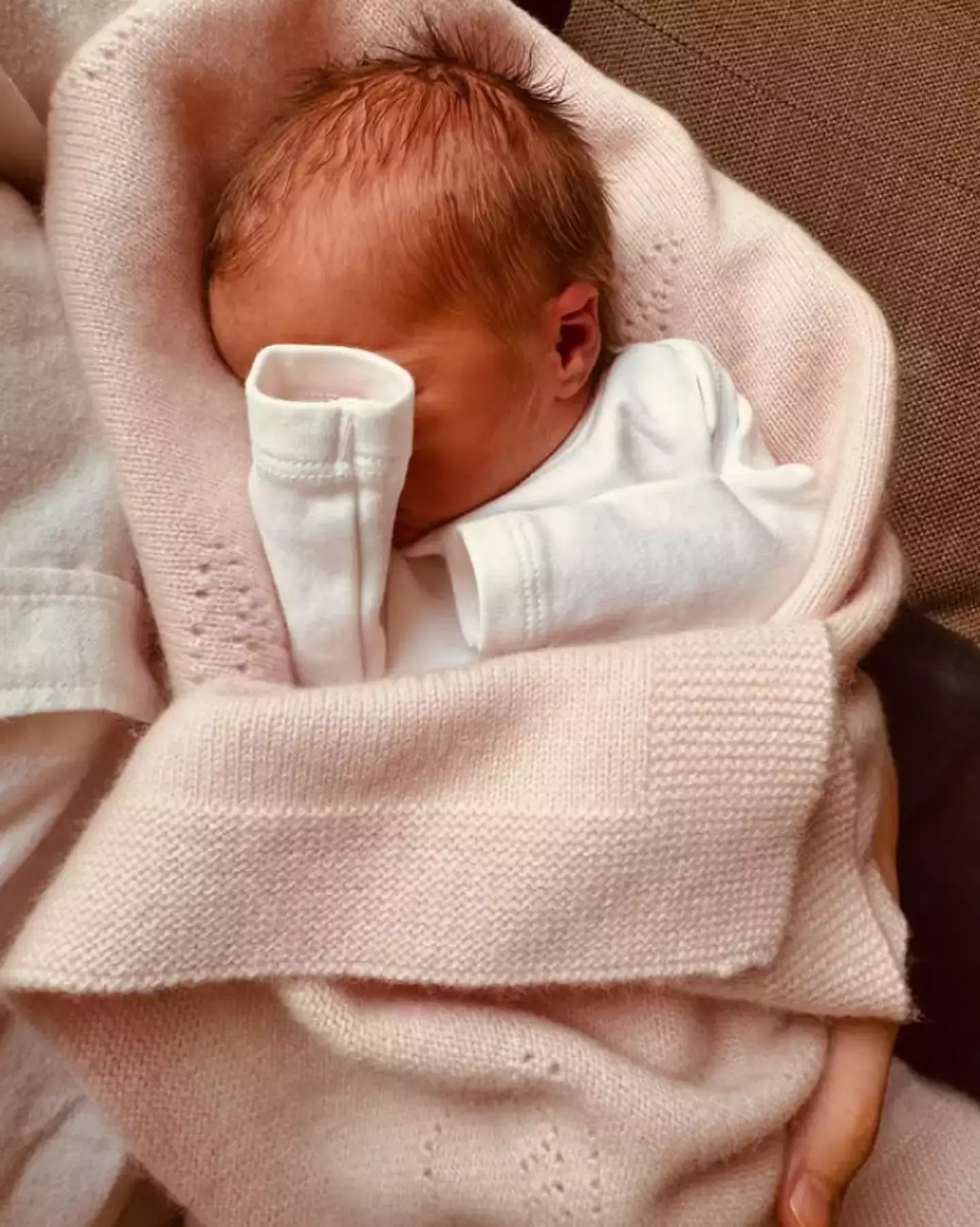 Athena was born prematurely last week (Instagram/@edomapellimozzi)