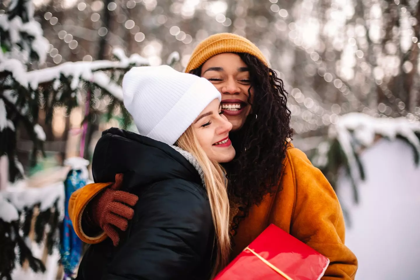 Women apparently spend £125.77 on average on their partners for Christmas (Cavan Images / Getty Images)